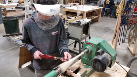 Truckee Roundhouse, Introduction to Wood Lathe: Spindlework