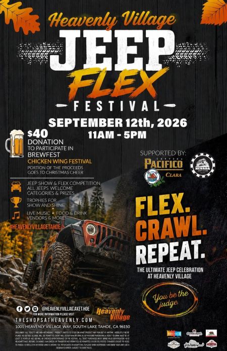 Shops at Heavenly Village, Jeep Flex Festival, Ale Fest & Chicken Wing Contest