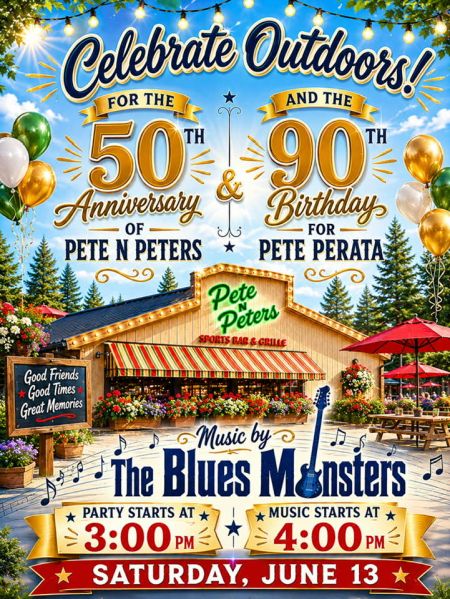 Pete 'n Peters Sports & Spirits, 50th Anniversary Celebration