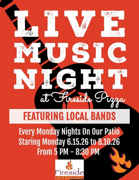 Fireside Pizza Company, Live Music