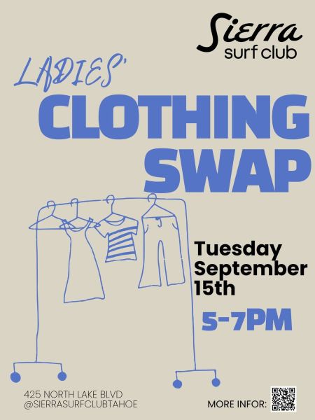 Sierra Surf Club, Ladies Clothing Swap Night