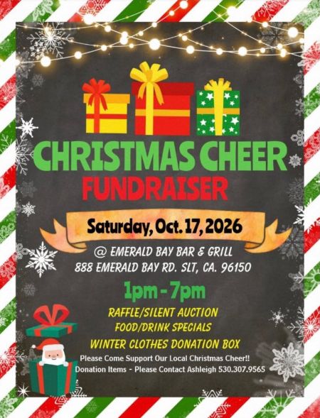 Emerald Bay Bar & Grill, Christmas Cheer Fundraiser