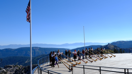 Palisades Tahoe, High Camp Alphorn Experience