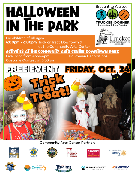 Truckee Donner Recreation & Park District, Halloween in the Park