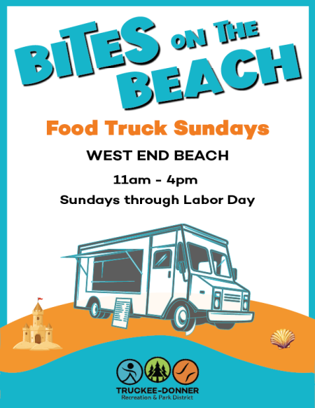 Truckee Donner Recreation & Park District, Bites on the Beach: Food Truck Sundays