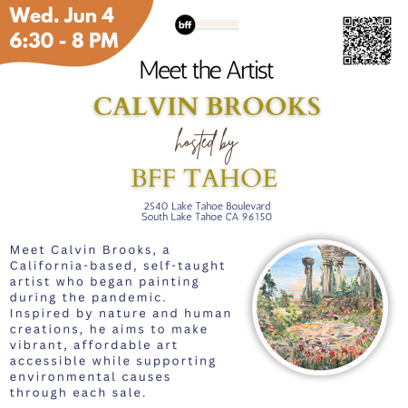 BFF Tahoe, Meet the Artist: Calvin Brooks