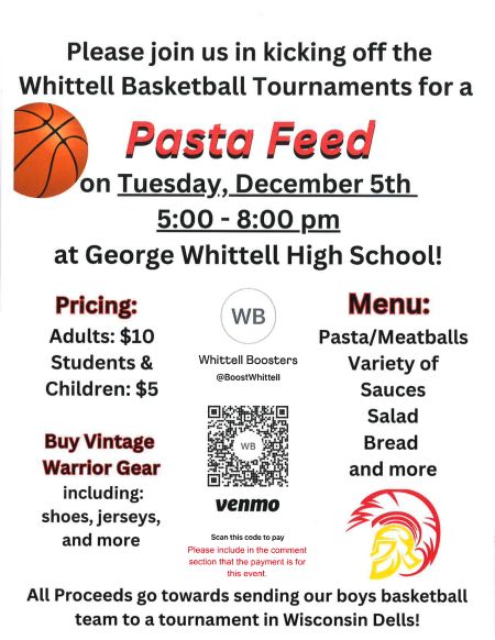 Pasta Feed | George Whittell High School | Lake Tahoe Events