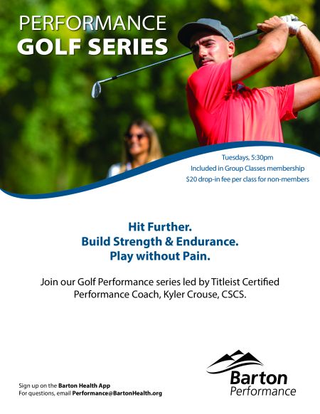 Barton Health, Barton Performance Golf Series