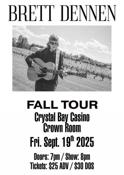 Crystal Bay Casino, Brett Dennen