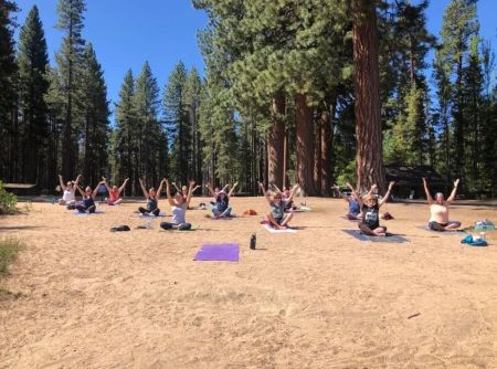 Tahoe Rising Yoga & Meditation Center, Yoga on The Beach