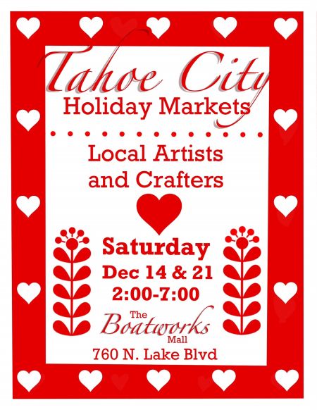 North Tahoe Arts, Tahoe City Holiday Market