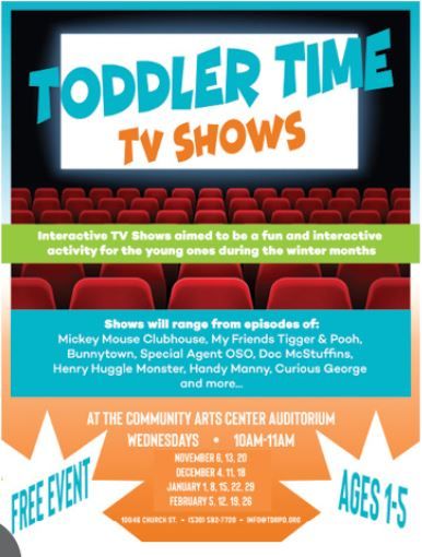 Truckee Donner Recreation & Park District, Toddler Time TV Shows