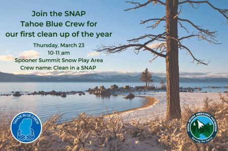 Sierra Nevada Alliance, Sled Hill Tahoe Blue Cleanup