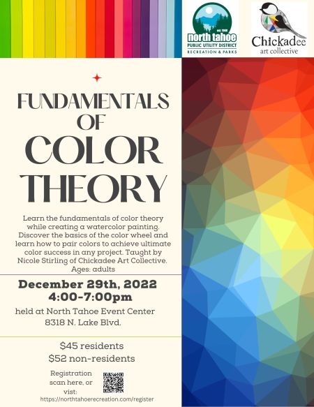 Tahoe Backyard, Fundamentals of Color Theory