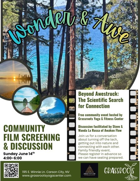 Grassroots Yoga & Fitness Center, Wonder & Awe: A FREE Community Viewing and Discussion