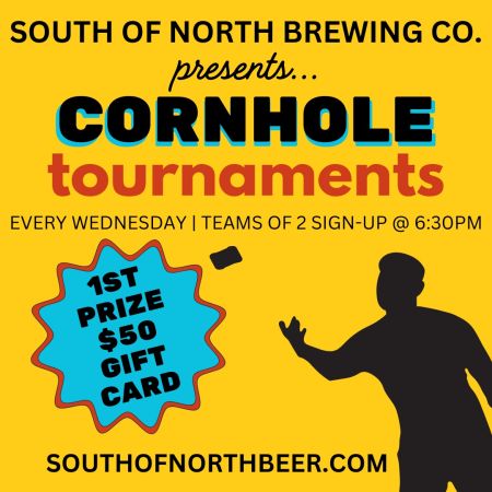 South of North Brewing Company, Weekly Wednesday Cornhole Tournaments