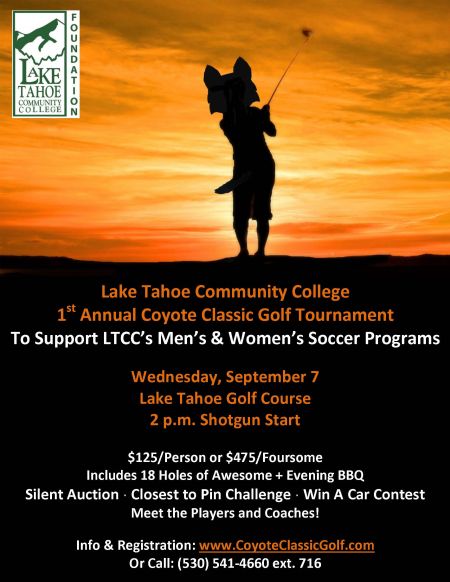 LTCC Coyote Classic Golf Tournament | Lake Tahoe Community College