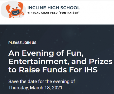 Incline High School, Virtual Crab Feed "Fun-Raiser"