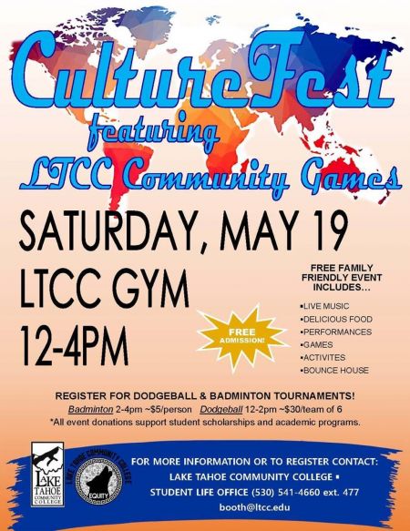 Lake Tahoe Community College, LTCC Culture Fest