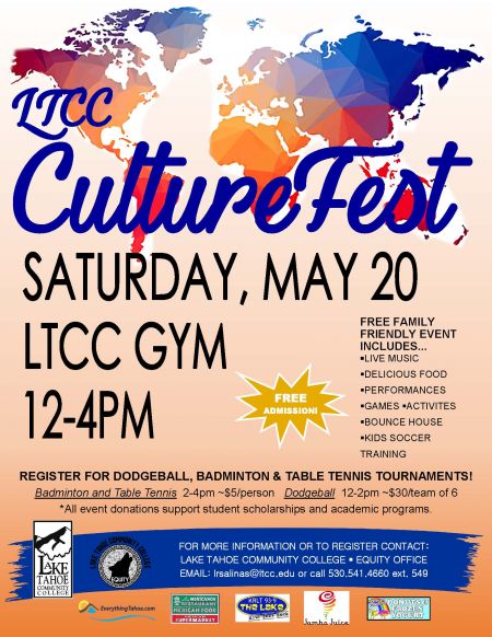 Lake Tahoe Community College, LTCC Culture Fest