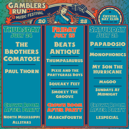 Crystal Bay Casino, Gambler's Run Music Festival
