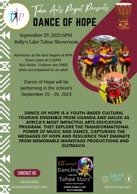 Tahoe Arts Project, Dance of Hope