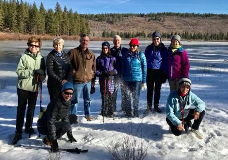 Carmen Carr Real Estate, January Hike to Lost Trail Lodge