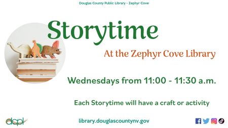 Zephyr Cove Library, Storytime