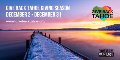 Tahoe Truckee Community Foundation, Give Back Tahoe Giving Seasonn