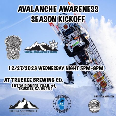 Sierra Avalanche Center, Avalanche Awareness Season Kickoff