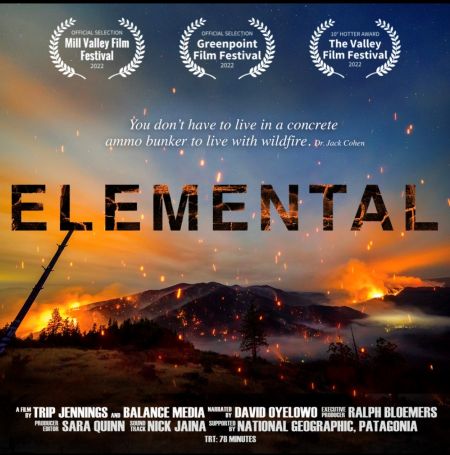 South Lake Tahoe Fire Rescue, Premier Showing of Award Winning Film, "ELEMENTAL"
