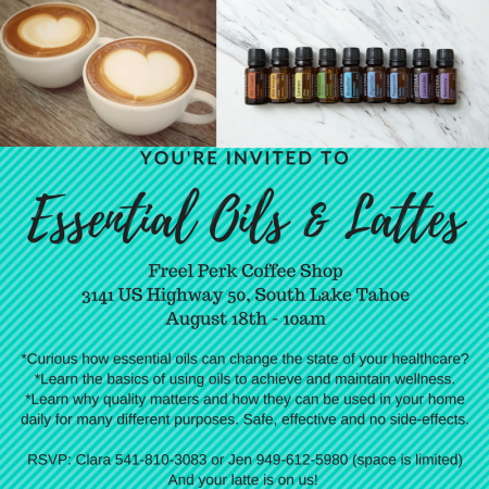 Freel Perk Coffee Shop, Essential Oils and Lattes