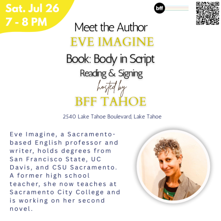 BFF Tahoe, Meet the Author - Eve Imagine
