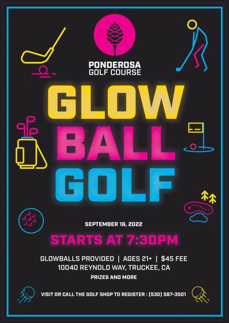 Truckee Donner Recreation & Park District, Glow Ball Golf