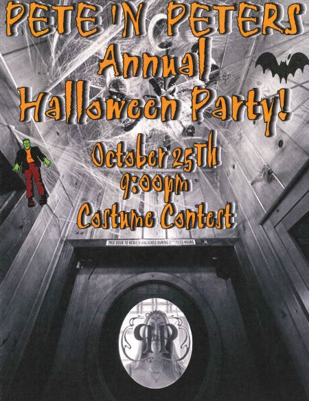 Pete 'n Peters Sports & Spirits, Annual Halloween Party