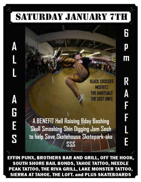 Skatehouse Skate Park, Skate Jam Fundraiser