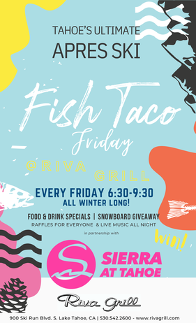 Riva Grill, Fish Taco Fridays with Live Music