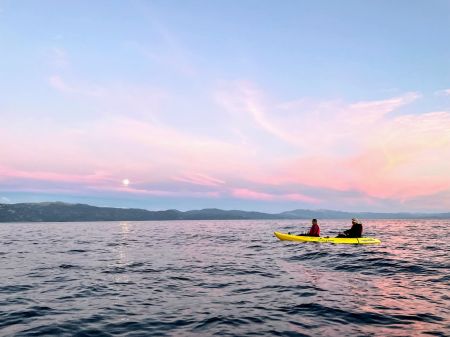 Tahoe Adventure Company, Full Moon Kayak Tours