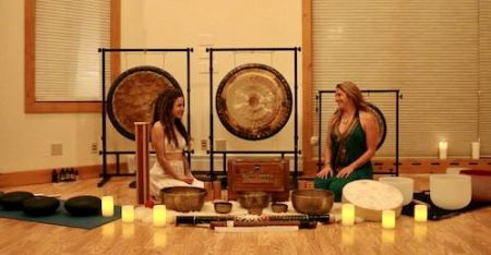 Summit Lotus & Sacred Love Elixir, Sound Healing, Relaxing Yoga & Tea Lounge with Emily Weer and Sarah Hannala