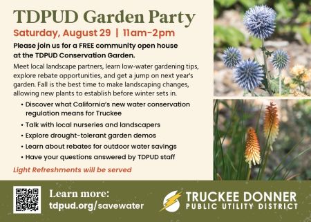 Truckee Donner Public Utility District, Garden Party