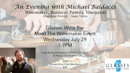 Glasses Wine Bar, Meet the Winemaker: Michael Baldacci