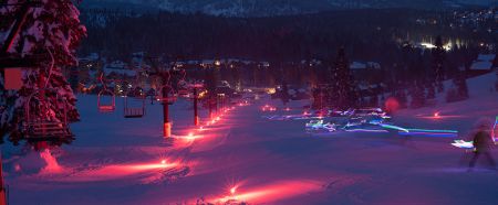 Tahoe Donner, New Year's Eve Light Parade & Fireworks Show