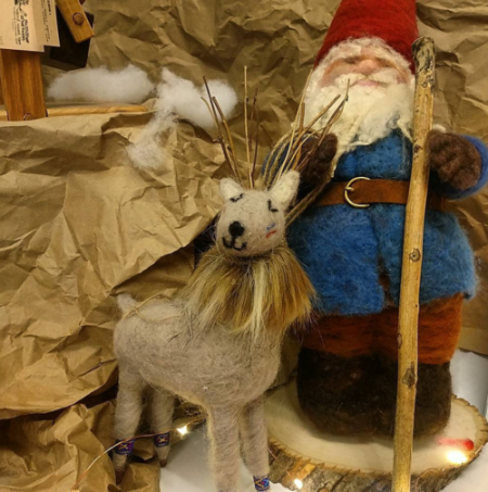 Atelier, Felted Gnomes
