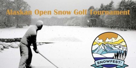 North Lake Tahoe SNOWFEST, Alaskan Open Snow Golf Tournament