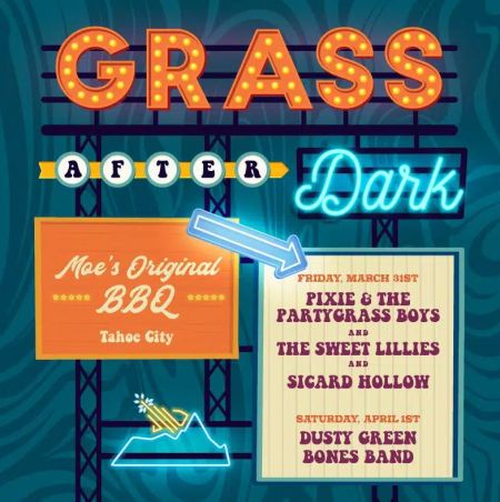 Moe’s Original Bar B Que, Grass After Dark
