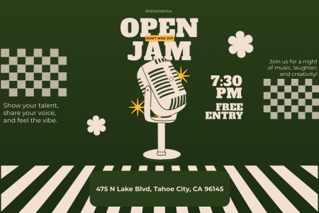 Tahoe Tap Haus, Open Jam