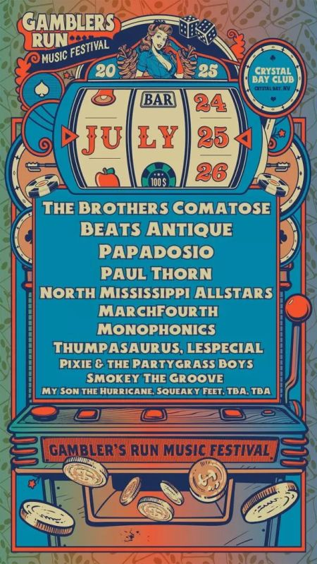 Crystal Bay Casino, Gambler's Run Music Festival