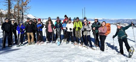 Tahoe Rim Trail Association, Sweetheart Snowshoe Trek