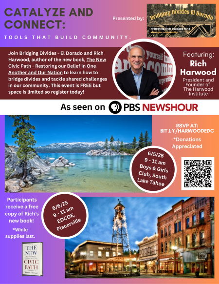 Bridging Divides - El Dorado, Catalyze and Connect: Tools That Build Community