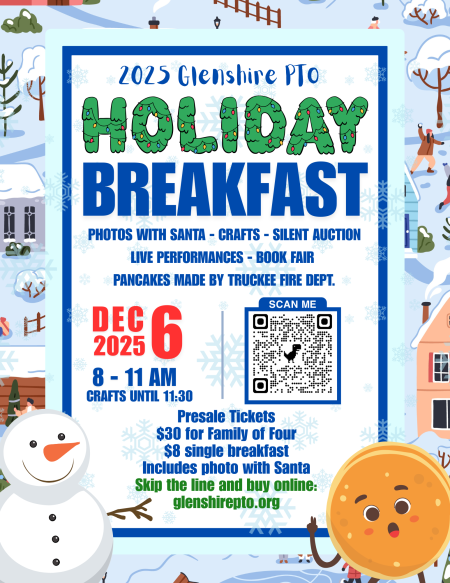 Glenshire Elementary School, Glenshire Elementary School PTO Holiday Breakfast